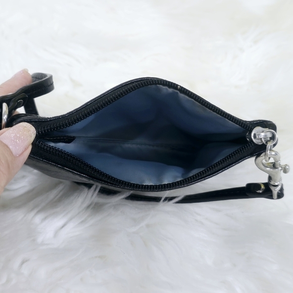 Coach black leather wristlet - Picture 11 of 16